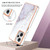 For Xiaomi Redmi Note 12 Pro+ 5G Global Electroplating Marble Dual-side IMD Phone Case(White 006)