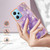 Electroplating Marble Dual-side IMD Phone Case For Xiaomi Redmi Note 12 5G Global/Note 12 5G China/Poco X5 5G(Purple 002)