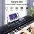 1m 8 Pin to USB-B MIDI Cable for iPad / iPhone Compatible with iOS 10-14