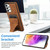 For Samsung Galaxy A73 5G Ultra-thin Shockproof Phone Protective Case with Holder(Brown)