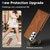For Samsung Galaxy A73 5G Ultra-thin Shockproof Phone Protective Case with Holder(Brown)