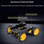 Waveshare Smart Mobile Robot Chassis Kit, Chassis:With Shock-absorbing(Mecanum Wheels)