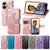 For Realme C55 Butterfly Love Flower Embossed Leather Phone Case(Lavender)