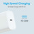 NORTHJO NOPD2001 PD 20W USB-C / Type-C Single Port Fast Charger, Plug Type:US Plug(White)