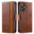 For Tecno Pova Neo 5G CaseNeo Splicing Dual Magnetic Buckle Leather Phone Case(Brown)