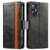 For Tecno Pova Neo 5G CaseNeo Splicing Dual Magnetic Buckle Leather Phone Case(Black)