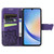 For Samsung Galaxy A34 5G Butterfly Love Flower Embossed Leather Phone Case(Purple)