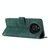 For Honor X9 5G&4G / X30 / Magic4 Lite Skin Feel Stripe Pattern Leather Phone Case with Lanyard(Green)