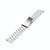 For Honor Watch GS 3i 22mm Three Bead Stainless Steel Metal Watch Band(Silver)