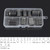 18 Holes  Shaped Style Hole Hollow Punch Cutter Set Punching Tool for Leather Belt Phone Holster