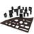 18 Holes  Shaped Style Hole Hollow Punch Cutter Set Punching Tool for Leather Belt Phone Holster