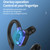 F8 Hanging Ear Stereo Wireless Bluetooth Earphones With Charging Bin(Green Single Ear)