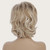Wig-450 Gold Ladies Short Curly Hair High Temperature Silk Chemical Fiber Wig Headgear