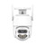 QX82 400W Dual Screen Dual Channel Synchronous Monitoring IP Camera, Plug:US Plug