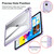 For iPad mini 6 Transparent Acrylic Tablet Case(Light Purple)