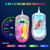 X400 7 Keys Transparent RGB Wired Gaming Mouse