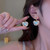 Temperament Ladies Light Luxury Pearl Double Layer Earrings Diamond Earrings, Specification:EH0993