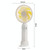 M9 Handheld Mini Fan Outdoor USB Charging Desktop Fan 800mAh(White)