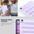 For iPad mini 6 Eiderdown Cushion Shockproof Tablet Case(Purple)