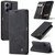 For Xiaomi Redmi Note 12 4G Global CaseMe 013 Multifunctional Horizontal Flip Leather Phone Case(Black)