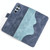 For Samsung Galaxy A54 5G Stitching Horizontal Flip Leather Phone Case(Blue)
