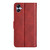 For Samsung Galaxy A04e Dual-side Magnetic Buckle Horizontal Flip Leather Phone Case(Red)
