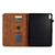 For iPad mini 2021 / mini 6 Fortune Tree Pressure Flower PU Tablet Case with Wake-up / Sleep Function(Brown)