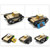Wooden Electric Simulation Crawler Tank DIY Toy Assembly Model,Spec: No. 1 Single Motor Remote Control Edition