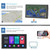 A2799 10 Inch Android WiFi 2+32G Central Control Large screen Universal Car Navigation Reversing Video Player, Style:Standard+12Lights Camera