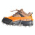 F12-3 12 Teeth Snow Anti-slip Rubber Shoe Cover Stainless Steel Welded Ice Grip, Size: M Black