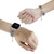 Double Row Beads Telescopic Chain Watch Band For Apple Watch Series 9&8&7 41mm / SE 3&SE 2&6&SE&5&4 40mm / 3&2&1 38mm(Grey)