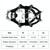 24 Teeth Outdoor Snow Anti-slip Ice Claws 201 Stainless Steel Anti-slip Shoe Cover, Size: M(Black)