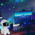 USB Astronaut Shape Colorful LED Laser Star Projection Light(Star)
