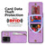For Samsung Galaxy S20 Ultra Retro Ring and Zipper RFID Card Slot Phone Case(Purple)
