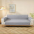Double-sided Waterproof Pet Cushion Diamond Pattern Sofa Cover, Size:55x196cm(Grey)