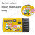 27pcs Click Retro Film Camera Waterproof Cartoon Decorative Stickers without Camera