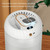3000ml Double Nozzle Humidifier with Timing Digital Display and Colorful Ambient Light(White)