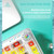 AULA F68 Transparent Customized Wired/Wireless/Bluetooth Three Model RGB Pluggable Mechanical Keyboard(White Transparent)
