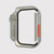 For Apple Watch Series SE 2 / 6 / SE / 5 / 4 40mm Film PC Watch Case with Detachable Button(Silver)