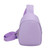 Children Casual Messenger Bag Single-shoulder Coin Chest Bag(Purple)