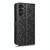 For Samsung Galaxy A24 4G Honeycomb Dot Texture Leather Phone Case(Black)