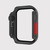 For Apple Watch Series SE 2 / 6 / SE / 5 / 4 44mm Film PC Watch Case with Detachable Button(Black)