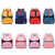 Kindergarten Children Cute Cartoon Backpack School Bag(Sapphire Dinosaur)