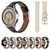 20mm Universal Genuine Leather Watch Band(Off White)