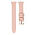 20mm Universal Genuine Leather Watch Band(Light Pink)