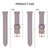 20mm Universal Genuine Leather Watch Band(Light Pink)