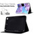 For iPad mini 5/4/3/2/1 Coloured Drawing Smart Leather Tablet Case(Peony Butterfly)