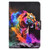 For iPad mini 5/4/3/2/1 Coloured Drawing Smart Leather Tablet Case(Tiger)