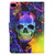 For iPad mini 5/4/3/2/1 Coloured Drawing Smart Leather Tablet Case(Skull)