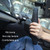 Silicone Non-slip Wear-resistant Concave Point Car Steering Wheel Cover, Size: 34-38cm(Black)